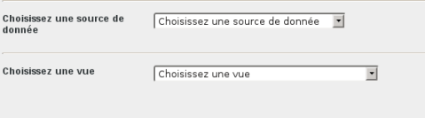 Création d'un cadre Liste d'articles